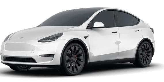 TESLA MODEL Y 2021 5YJYGDEF0MF302706 image